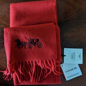 Coach Cashmere Horse & Carriage Muffler